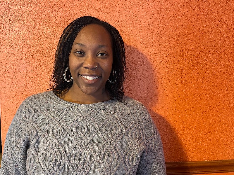 happy female patient smiling