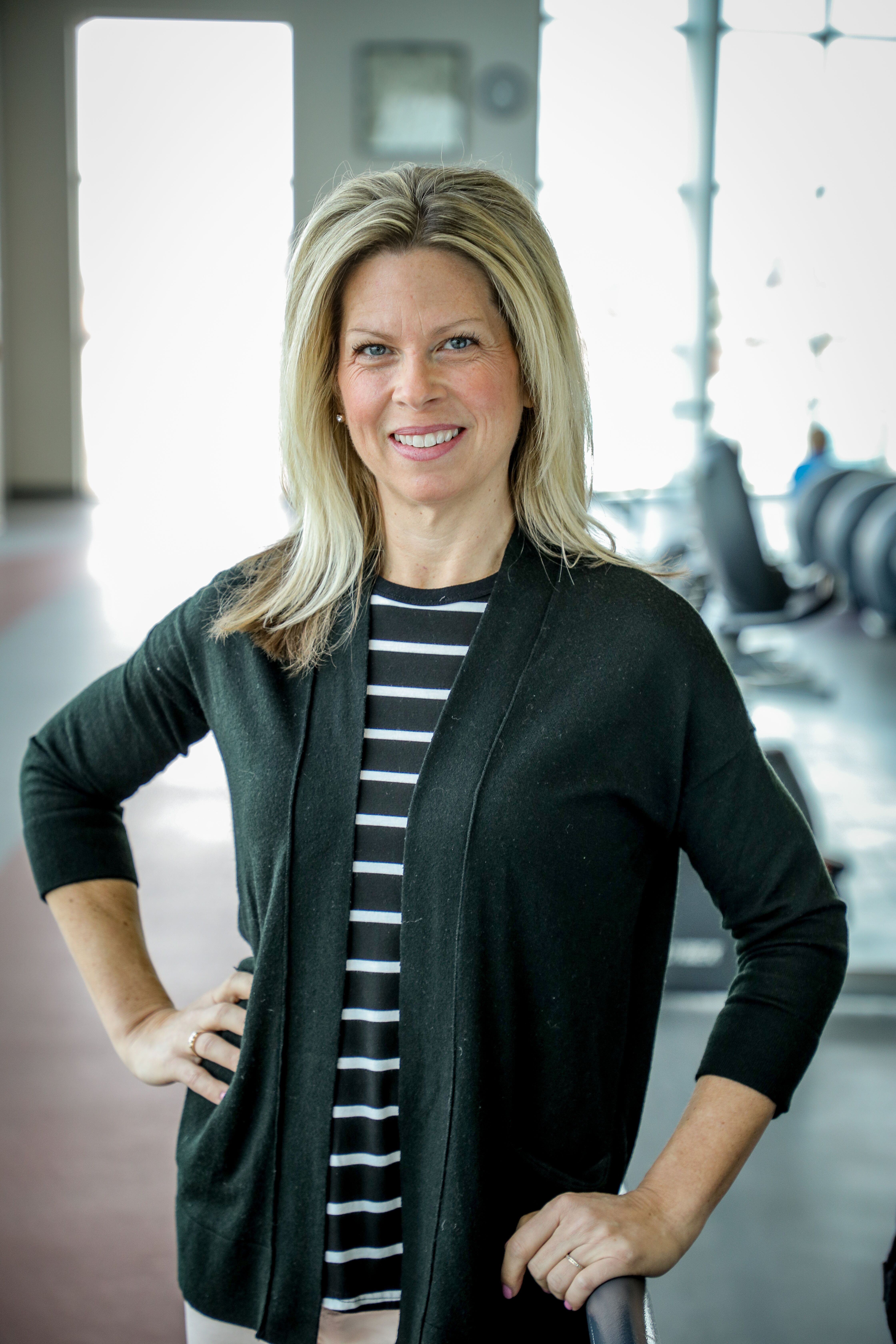 Meagan Terwee Posed In Blazer