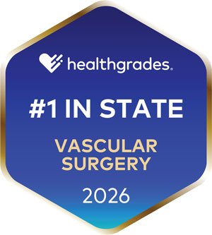 Healthgrades award for vascular surgery